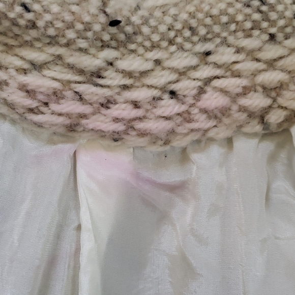 Woven wool front zip ur jacket size S - Picture 6 of 7